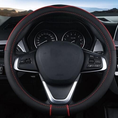 Car Steering Wheel Cover Four Seasons Steering Wheel Hubs for Interior Accessories 36-40CM