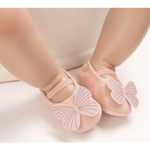 Baby Shoes Spring Autumn Baby Warm Boots Rubber-soled Non-slip Shoes 0-1 Year Old Toddler Shoes Cute First Walkers Accessories