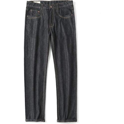 New Fashion Mens Jeans black Thin Fashion Brand Jeans Large sales of Spring Summer Jeans Fashion Slim Jeans mens trousers