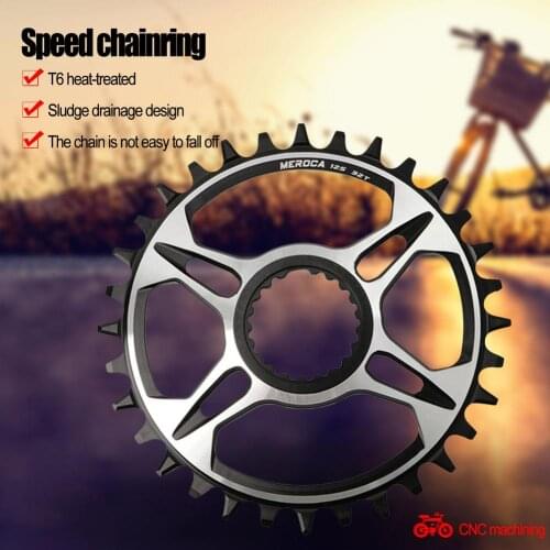 MTB Mountain Bike 32T/34T/36T/38T Crown Chainring Disc With Positive Negative Teeth For M7100/8100/9100 Bicycle Chainring