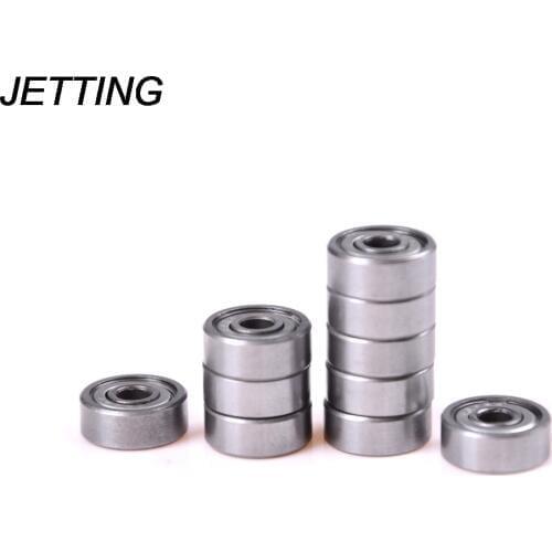JETTING 10pcs High Quality 606ZZ Metal Shielded Ball Deep groove Ball Bearings Shafts Wholesale machine tools