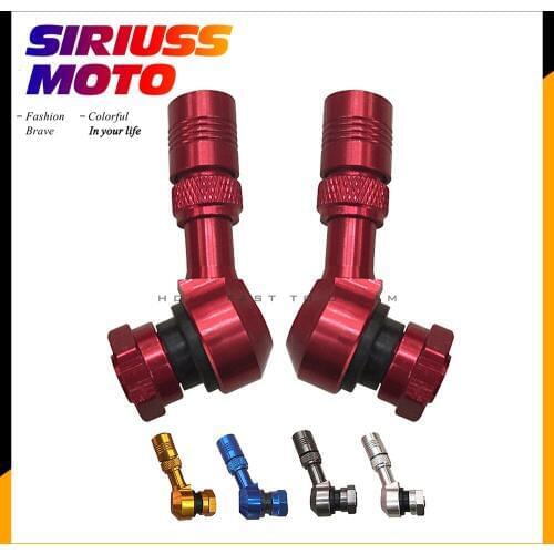 Motorcycle Wheels Tyre Tire Valve Motocross Gas Nozzle Valve Case for Honda Yamaha Kawasaki Suzuki ATV