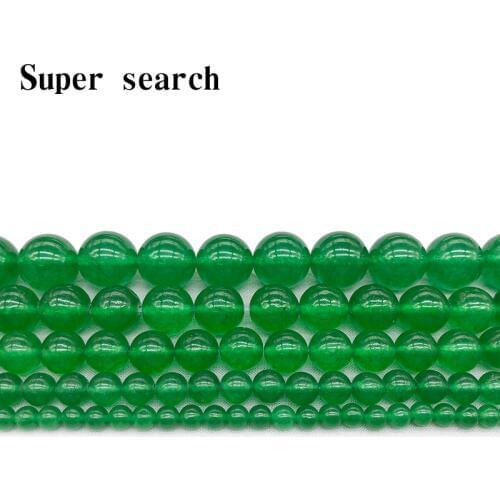 Natural Stone Green Aventurine 4/6/8/10/12mm Round Beads DIY Accessorie Handmade Bracelet Bangle Necklace For Jewelry Making