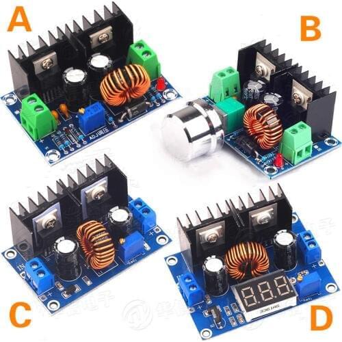 XH-M401 DC-DC Step Down Buck Converter Power Supply Module XL4016E1 PWM Adjustable 4-40V To 1.25-36V Step Down Board 8A 200W