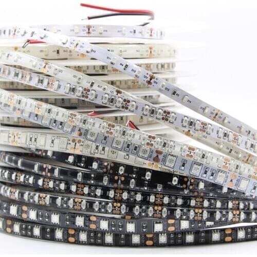 12V UV Led Strip 395-405nm led strip black light 5050 3528 SMD 60led/m 120led/m Waterproof tape lamp for DJ Fluorescence party