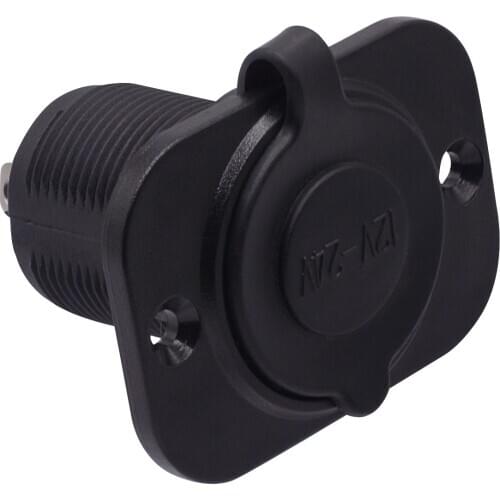 Dual USB Car Cigarette Lighter Socket DC 12V 24V Charger Power Adapter Outlet Waterproof Cigarette Lighter For Car Motorcycle