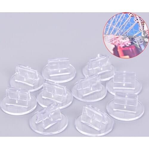 10PCS/Lot NEW Set High Quality Transparent Plastic Stand for 2mm Paper Card Board Game Components Card Holder For Game Cards