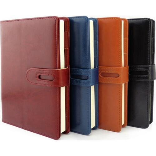 A5 Faux leather Stationery Thicker Notebook with Hasp,80 GSM Inner Papers, 140 Sheets TPN025