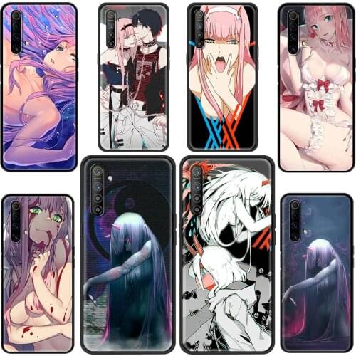Phone Shell For Oppo Realme 8 Pro Case Realme GT XT X3 X2 Q3 5 6 6i 7 Pro C15 C21 Soft Cover Anime Darling In The Franxx