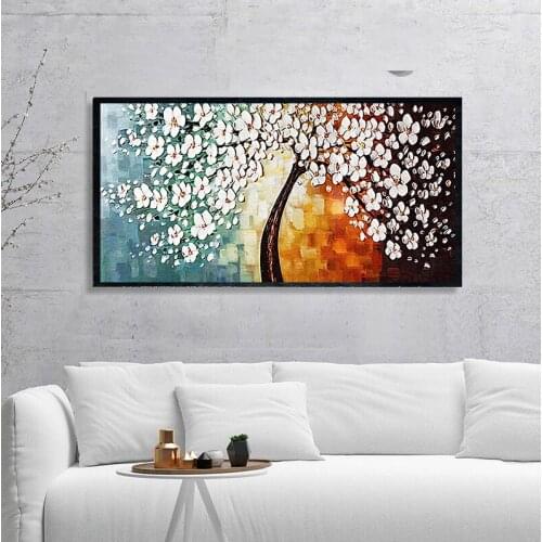 Tree of life by Gustav Klimt Landscape Wall Art Canvas Scandinavian Posters and Prints Wall Art Picture for Living Room