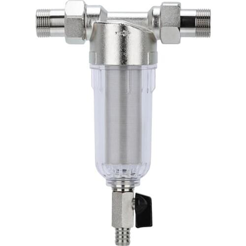 Water Filters Purifier Copper Lead Pre-filter Backwash Remove Rust Stainless 4 6 points Water Purifer Filter