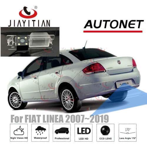JiaYiTian Rear View Camera For Fiat Linea 4D sedan 2007 2008 2009 2010~2014/CCD Night Vision Reverse camera license plate camera