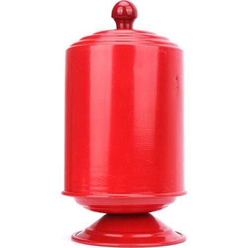 King Magic Vertical Fire Dove Pan Double Load Fire Magic Tricks Red Double Layer Stage Magic Appearing Things Illusion