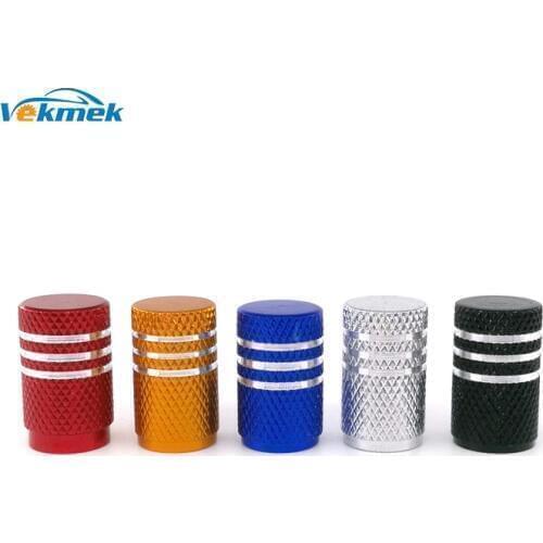 4pcs Aluminum Tire Valve Stem Caps for Car Bike Motorcycle Alloy Valve Covers for US Valves Car-styling Parts Freeshipping