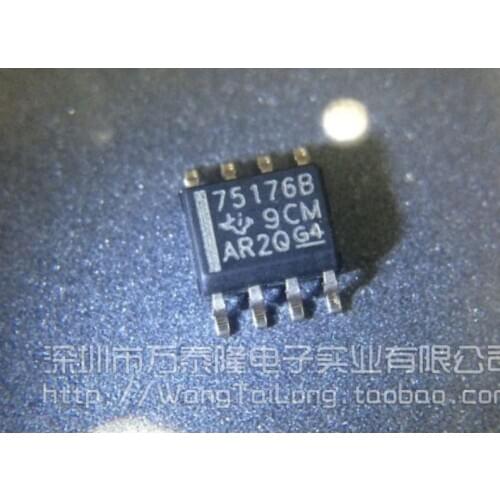 Xinyuan 50PCS/LOT 75176 SN75176BDR SN75176BD SN75176B SN75176 SOP8