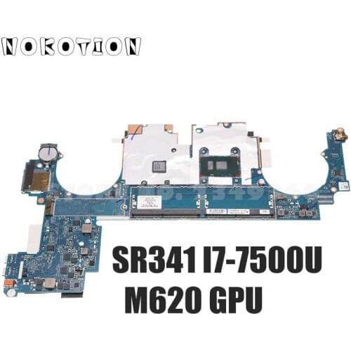 NOKOTION D95 L03242-001 L03242-601 DA0D95MBAL0 For HP ZBook X2 G4 Laptop Motherboard SR341 I7-7500U CPU Quadro M620 GPU