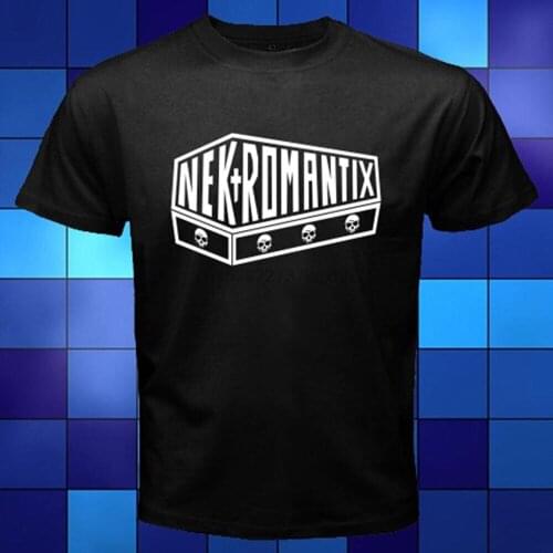 New Nekromantix Rock Band Logo Music Black T-Shirt Size S M L XL 2XL 3XL