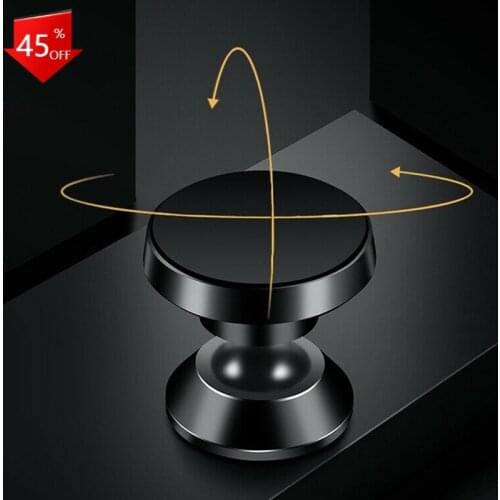 New Car Phone Holder, Magnetic Phone Car Holder, Powerful Magnet, Vent Installation, All-round Rotating Car Phone Holder