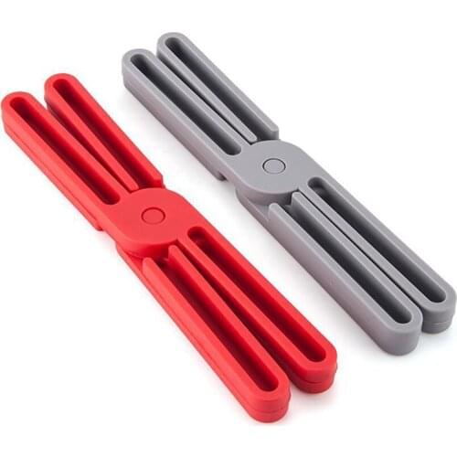 Family Dining Table Gadgets Cross-Shaped Foldable Design Placemats High Temperature Placemats Kitchen Gadgets