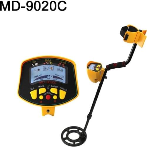 MD-9020C Backlight Treasure Hunter Metal Detector Underground Gold Detect High Sensitivity LCD Display
