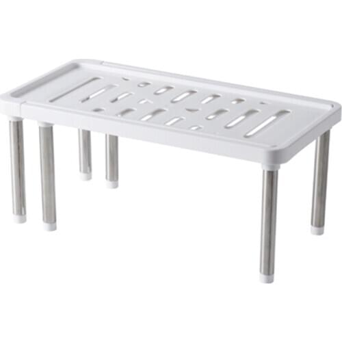 Stainless Steel Storage Shelf Retractable Storage Shelf Shoe Rack Cabinet Holder Home Organizer Space Saving Kitchen Organize