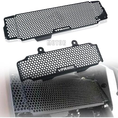 New For Honda VFR800X Crossrunner 2015 2016 2017 2018 2019 2020 Motorcycle Aluminum Radiator Guard Grille Oil Cooler Cover Guard