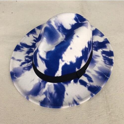 Brand ZJBECHAHMU Winter Autumn Imitation Woolen Women Men Ladies Fedoras Top Jazz Hat European American Round Caps Bowler Hats