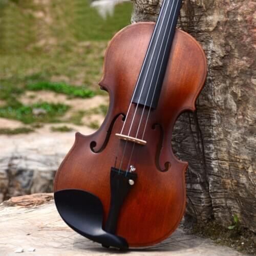 Italy Christina V01 Stradivari beginner violin Antique Maple violin 4/4 Violino 3/4 Handmade musical instrument & case,bow