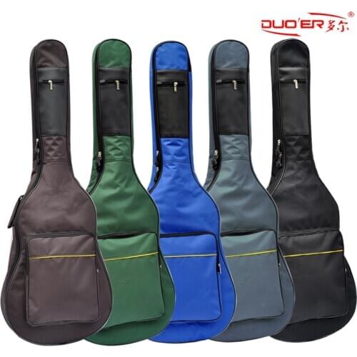 Duoer Guitar Bag Waterproof 600D EPE 39 40 Inch 41 Inch Factory Wholesale Guitar Bags Customize Musical Instrument Guitar Bag