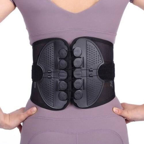 Rope Pulley System Waist Orthopedic Lower Back Support Belt Pain Relief Compression Belt Lumbar Brace Herniated Disc Sciatica