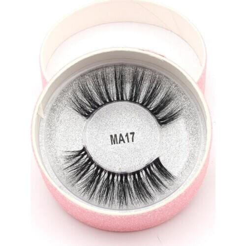 Flash Girl Privite Lable 1 Pair 100% 3D Mink Eyelash Handmade Wispy Fluffy Makeup with Packing Pink Gift Box