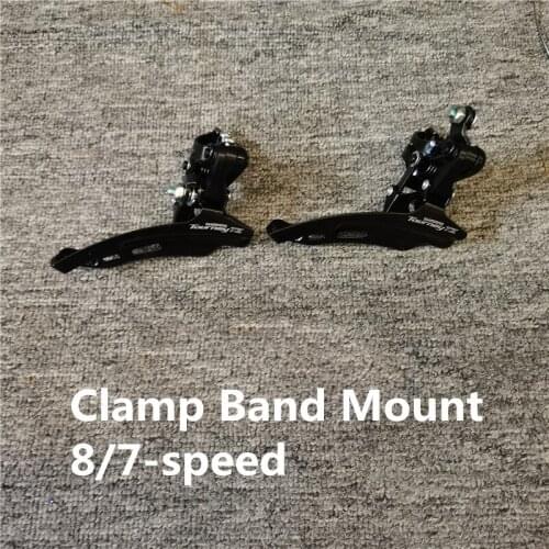 Shimano FD-TZ510 Mountain Bike Down Swing Front Derailleur Clamp Band Mount 3x8/7-speed Iamok Bicycle Parts