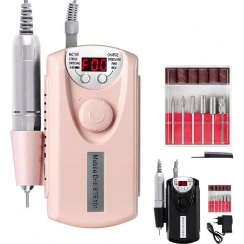 Multiple Protection 1Set User-friendly Nail Care Electric Files ABS Nail Polishing Machine Convenient for Personal Use