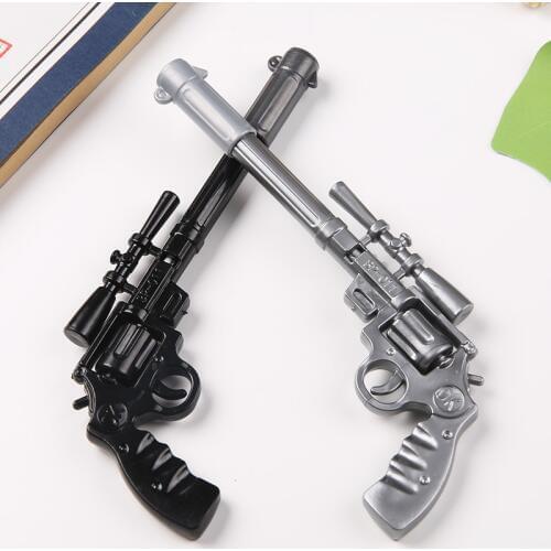 1pcs Sell Handgun Ballpoint Pens Student Ball Point Pen School Office Supplies Learning Stationery Wholesale