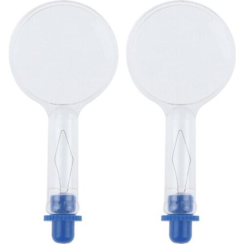 3pcs/pack DIY Needle Threader Handmade Tools Transparent Plastic Magnifier Sewing Needle Threader Sewing Accessories