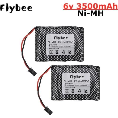 6v 3500mah Rechargeable Battery For Rc toys Cars Tanks RobotsGun AA NI-MH Battery 6v 3000MAH Battery Pack For Rc Boats 1-10PCS