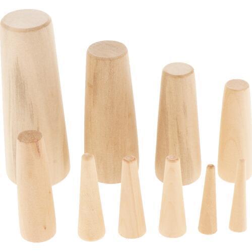 20 pieces Assorted Soft Emergency Wood Plugs for Boats Marine Sailing Wood Emergency Conical Plugs Safety Gear Hole Filler