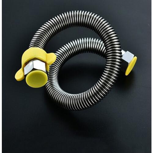 Basin Toilet Water Plumbing Hose Bathroom Heater Connect Pipes Lexible Shower Hose Heater Hose Replace Pipe