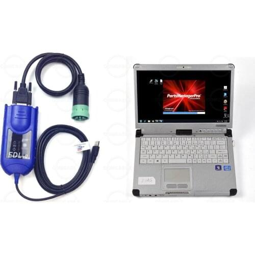 JD EDL V2 with C2 laptop V5.2AG Service Advisor Edl v2 diagnostic tool Agriculture Construction and Forestry Service Advisor Edl