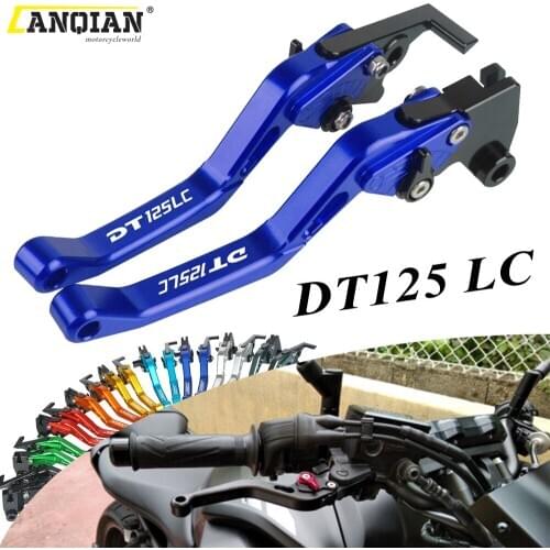 For YAMAHA DT125LC DT125 LC MK2 & MK3 1985 1986 1987 1988 1989 Motorcycle CNC Adjustable Foldable Extendable Brake Clutch Levers