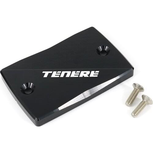 For Yamaha Tenere 700 Front Brake Fluid Reservoir Cover Cylinder CNC Brake Cap Covers Motorcycle CNC Aluminum