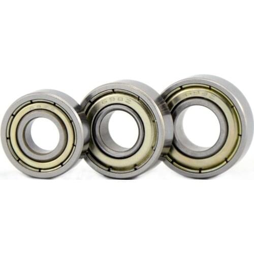 Metal Double Shielded Flange Ball Bearings 10pcs F693ZZ F694ZZ F695ZZ F696ZZ f697ZZ F698ZZ F699ZZ