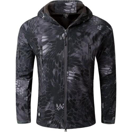 Men TAD V4.0 Softshell Jacket Waterproof Army Coat Outerwear Hoodie For Outdoor Hunting Camping