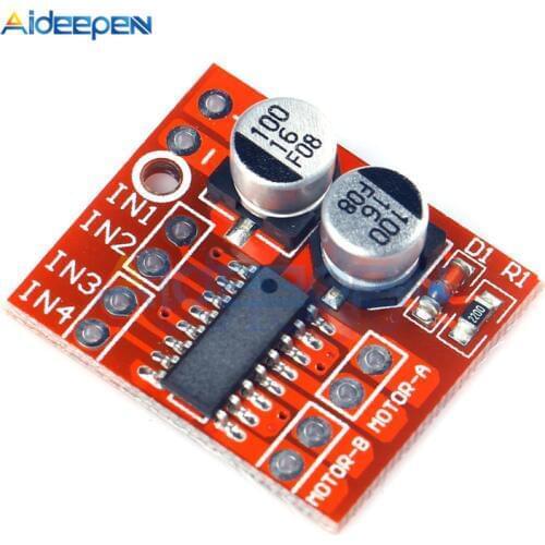 MX1508 DC Motor Driver Module DC 2V-10V 1.5A 2-Way PWM Speed Dual H-Bridge Stepper Motor Driver L298N