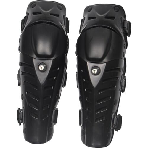 Knee Shin Armor Protective Guard for Motorcycle Motocross Racing Black