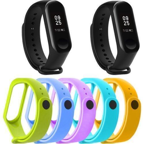 Watch strap For Xiaomi Mi Band 4 3 Bracelet for Miband 3 4 Band Colorful Smart Watch Replacement Wristband for mi band4 band3