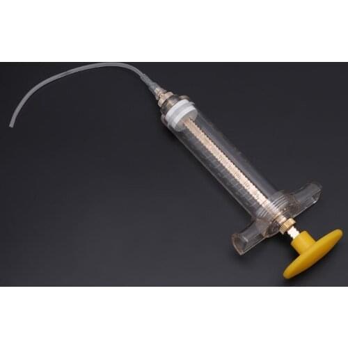 Hose Birds Feeding Injector Supplies GXMA Parrot Chick Feeder Copper Head Syringe Bird Feeder Aviary Bird Feeders