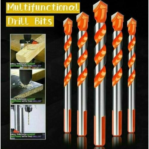 Construction Drill Bit Multi-functional Bits Set For Tile Glass Ceramic Marble Electric Tools Center Drill Hammer Concrete Drill