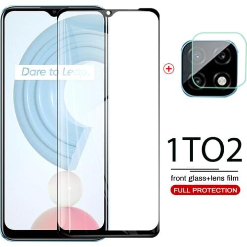 For oppo realme c21 c 21 6.5" camera lens protective film anti-scratch screen protectors glas realmi c21 case tempered glasses