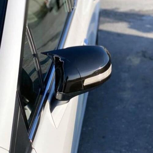 Mirror Cover Bat Mirror Cover for Honda Civic FD6 Piano Black 2 pcs Left-Right